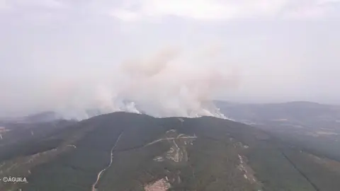 Incendio imagen de archivo