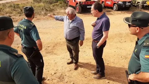 El subdelegado del Gobierno, en Ferreras de Abajo