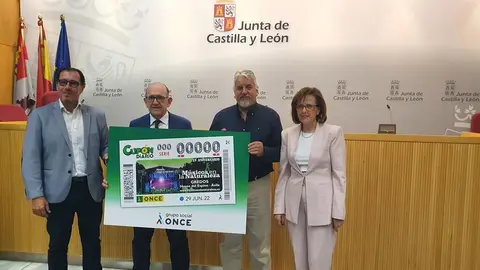 presentación cupón ONCE Músicos en la Naturaleza