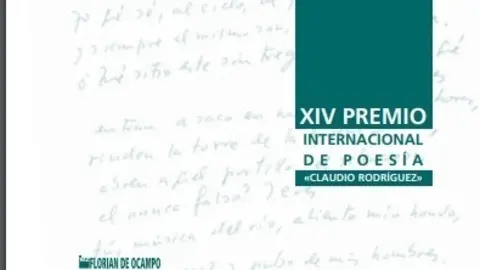 florían de campo XIV Premio internacional de poesía Claudio Rodriguez
