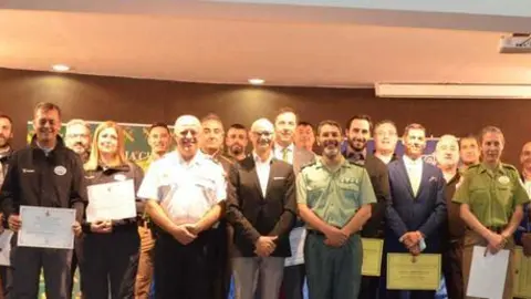 Las Fuerzas y Cuerpos de Seguridad del Estado homenajean al sector de la Seguridad Privada en Zamora