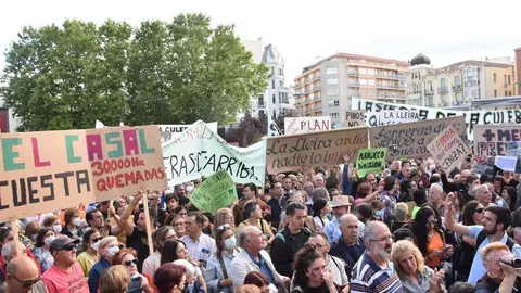Manifestación La Culebra no se calla