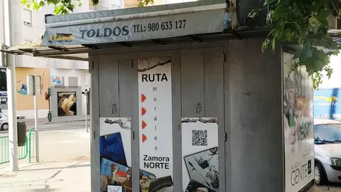 Kiosko cerrado