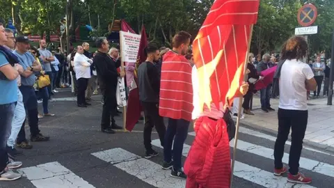 Protesta Barcial del Barco