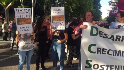Protesta Barcial del Barco