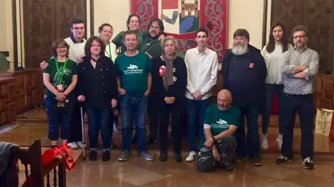 Foto de familia Capitonis Durii y Puerta Nueva de Barcelona