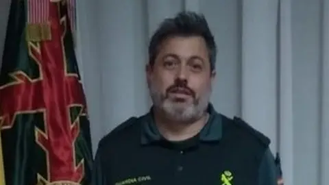 Agustín Blanco, en la Comandancia de Zamora