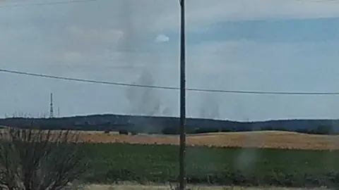 Incendio imagen de archivo