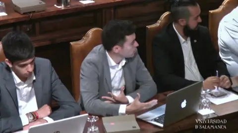 Emilio Ferrero en Consejo Gobierno de la Universidad de Salamanca 30-06-2022