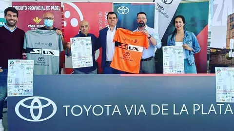 Presentación quinto Open Toyota Vía de la Plata