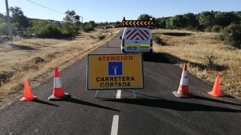 Carretera cortada