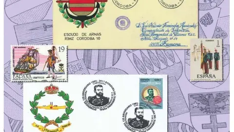 Cartel exposición HERáLDICA y FILATELIA FAS BENAVENTE