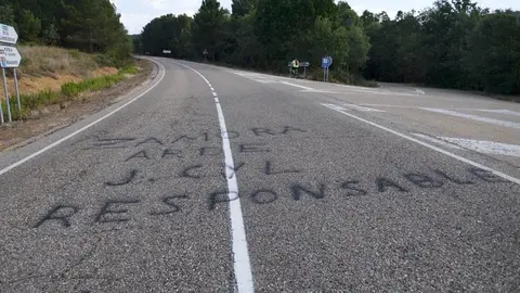 Mensaje carretera