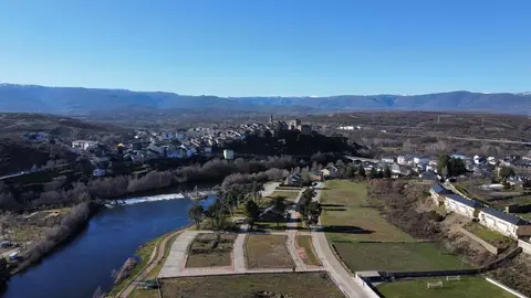 Imagen aérea Puebla de Sanabria