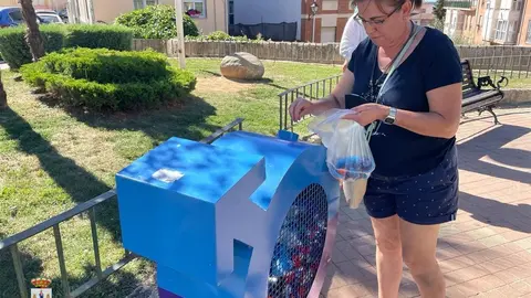 Contenedor reciclaje