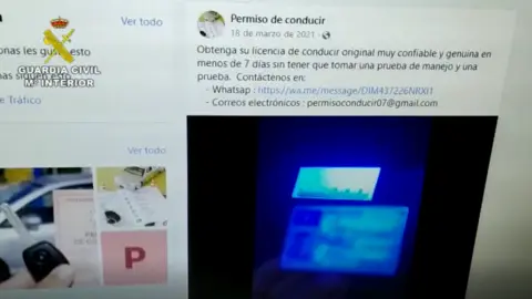 Fraude carné de conducir