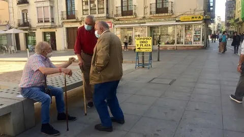 Zamoranos descansando en Santa Clara