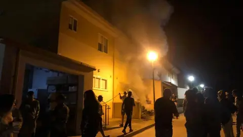 Incendio en Corrales del Vino