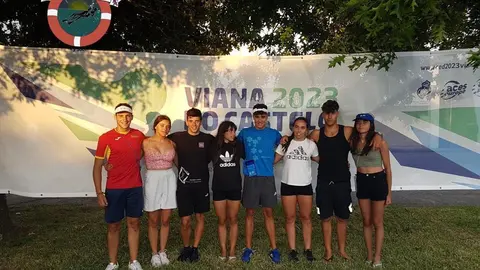 Selección de Castilla y León en los Juegos Náuticos Atlánticos