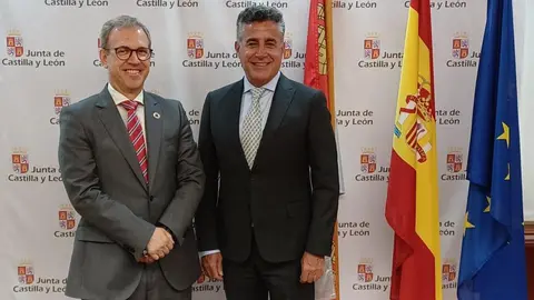 El consejero de Industria, Comercio y Empleo de la Junta de Castilla y León, Mariano Veganzones
