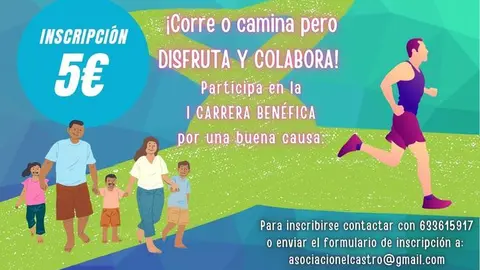 Carrera benéfica cartel