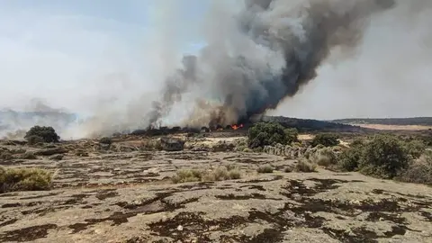 Incendio en Roelos