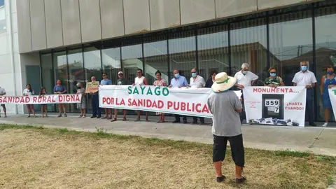 45 protesta de la Plataforma en Defensa de la Sanidad Pública de Sayago