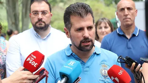 El secretario general del PSOE de Castilla y León, Luis Tudanca