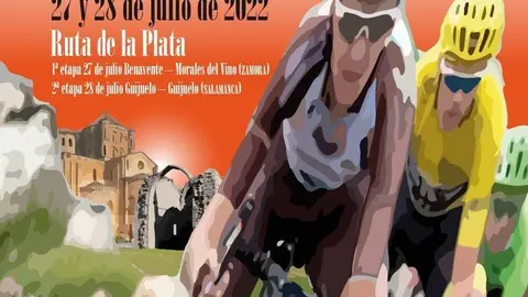 Cartel de la 36 edición de la Vuelta Ciclista Internacional a Castilla y León