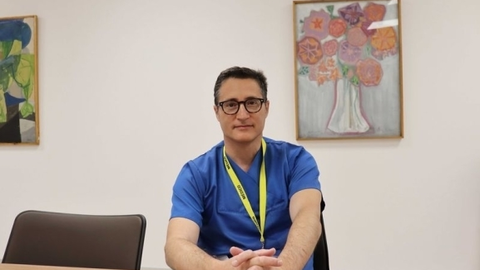 José Carlos Gómez, neurólogo del Complejo Asistencial Universitario de Salamanca vía Salamancatvaldia.es