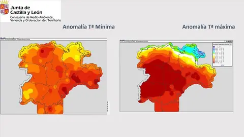 Anomalía de temperaturas