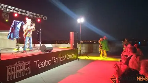 JuanRa Junior durante su actuación