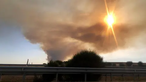 Incendio en Vegalatrave