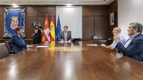 Reunión Igea con la Junta
