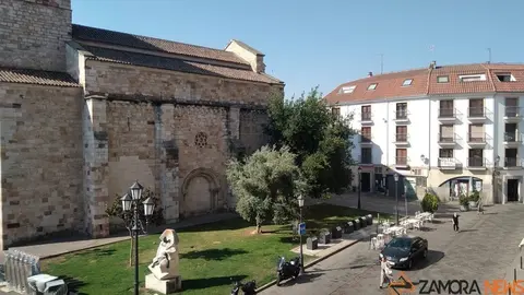 Vista de la Plaza Mayor de Zamora