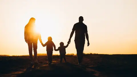 Familia imagen de archivo