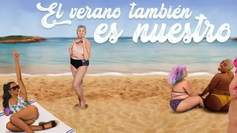 La campaña del Ministerio de Igualdad "El verano es nuestro". Fotografía: Ministerio de Igualdad