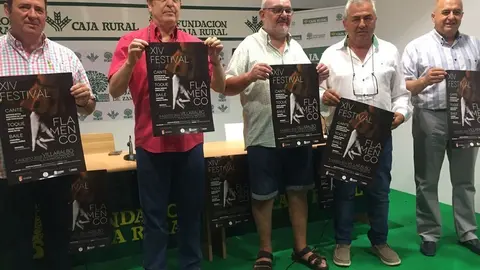 Presentación del festival de Villaralbo en la Fundación Caja Rural