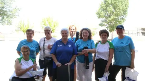 Campeonas Campeonato de Rana Fresno de la Ribera. Fotografía: Delegación Deportes Autóctonos de Zamora
