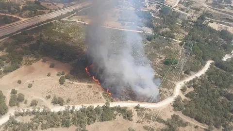 Incendio Asturianos. Fotografía: Naturaleza Junta de Castilla y León