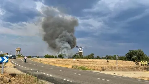 Imagen de archivo de un incendio. Foto infocyl.es