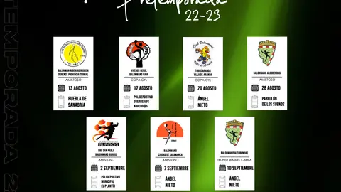 Pretemporada balonmano