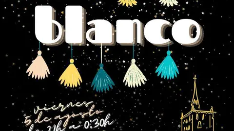 Cartel La noche en Blanco Benavente