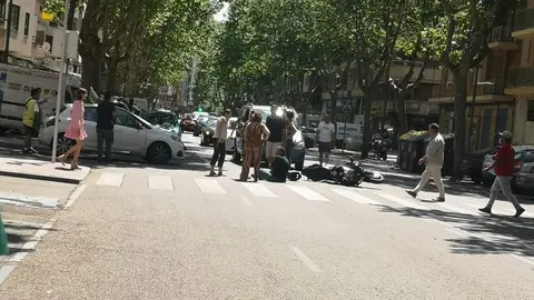 Accidente en Tres Cruces