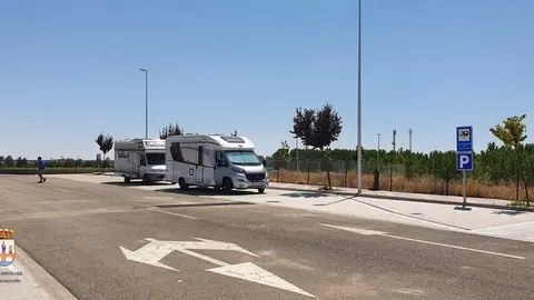 Parking de autocaravanas en Benavente