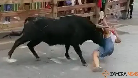 Imagen de archivo de la cogida