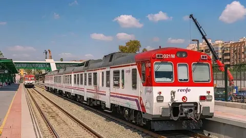Tren Cercanías. Fotografía: RENFE