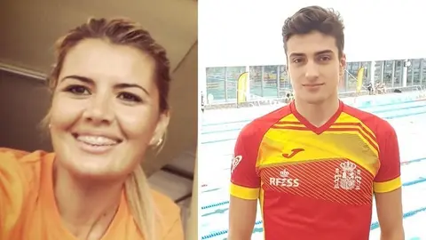 Elena Justo y Javier Huerga