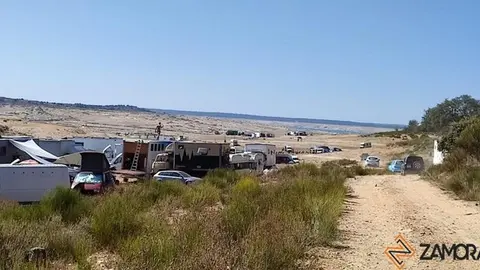 Asentamiento ilegal en Argusino