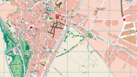 Mapa explicativo pavimentaci&oacute;n Ayto Benavente